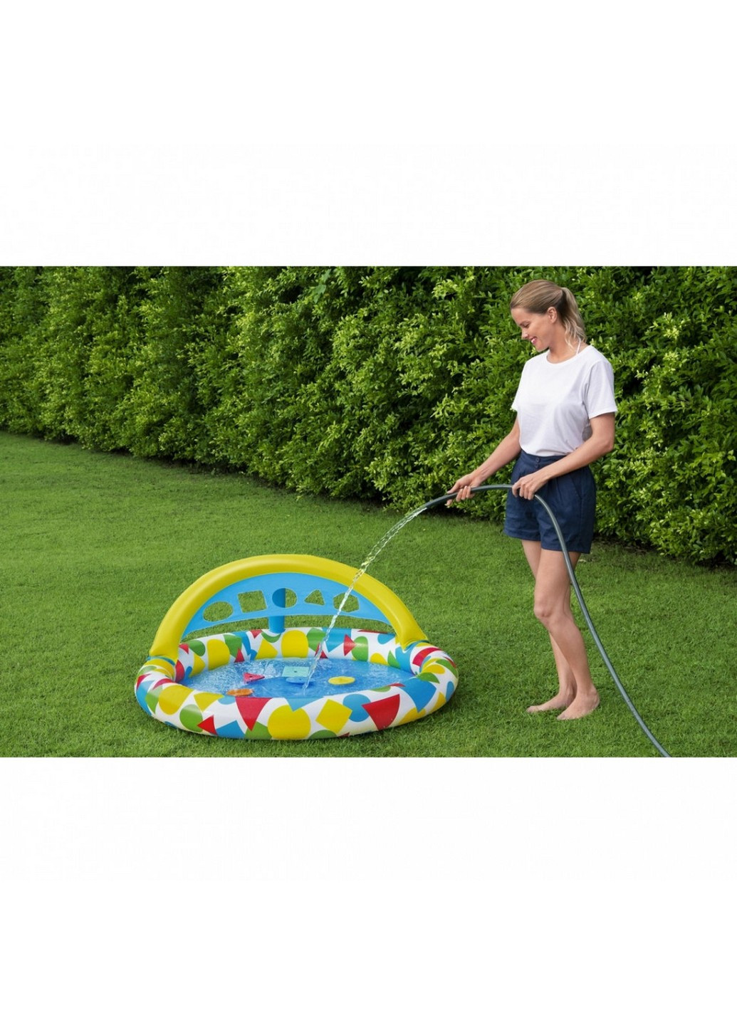 Надувной детский бассейн 120х117х46 см Bestway (253662026)