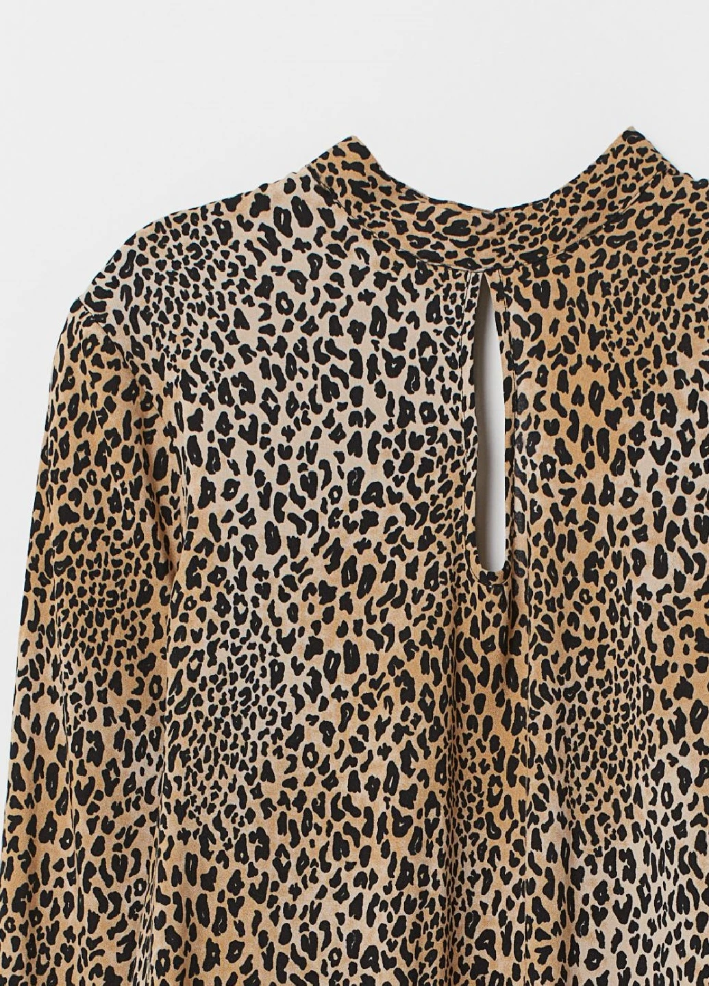 Коричнева кежуал сукня а-силует H&M леопардовий