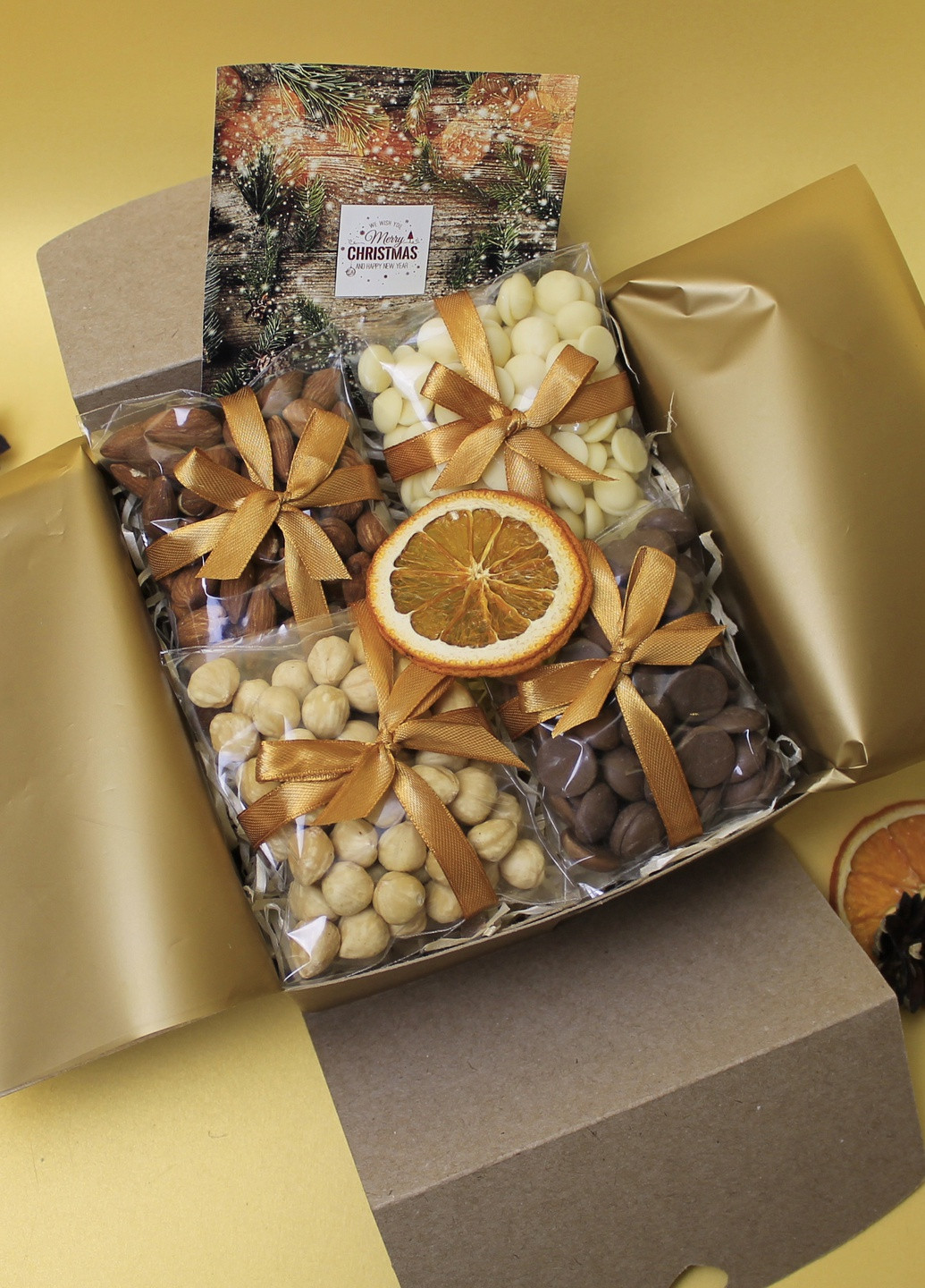 Новорічний подарунковий набір Насолода, подарунок на Різдво, святий Миколай, Новий рік. Кукумбер (256223697)