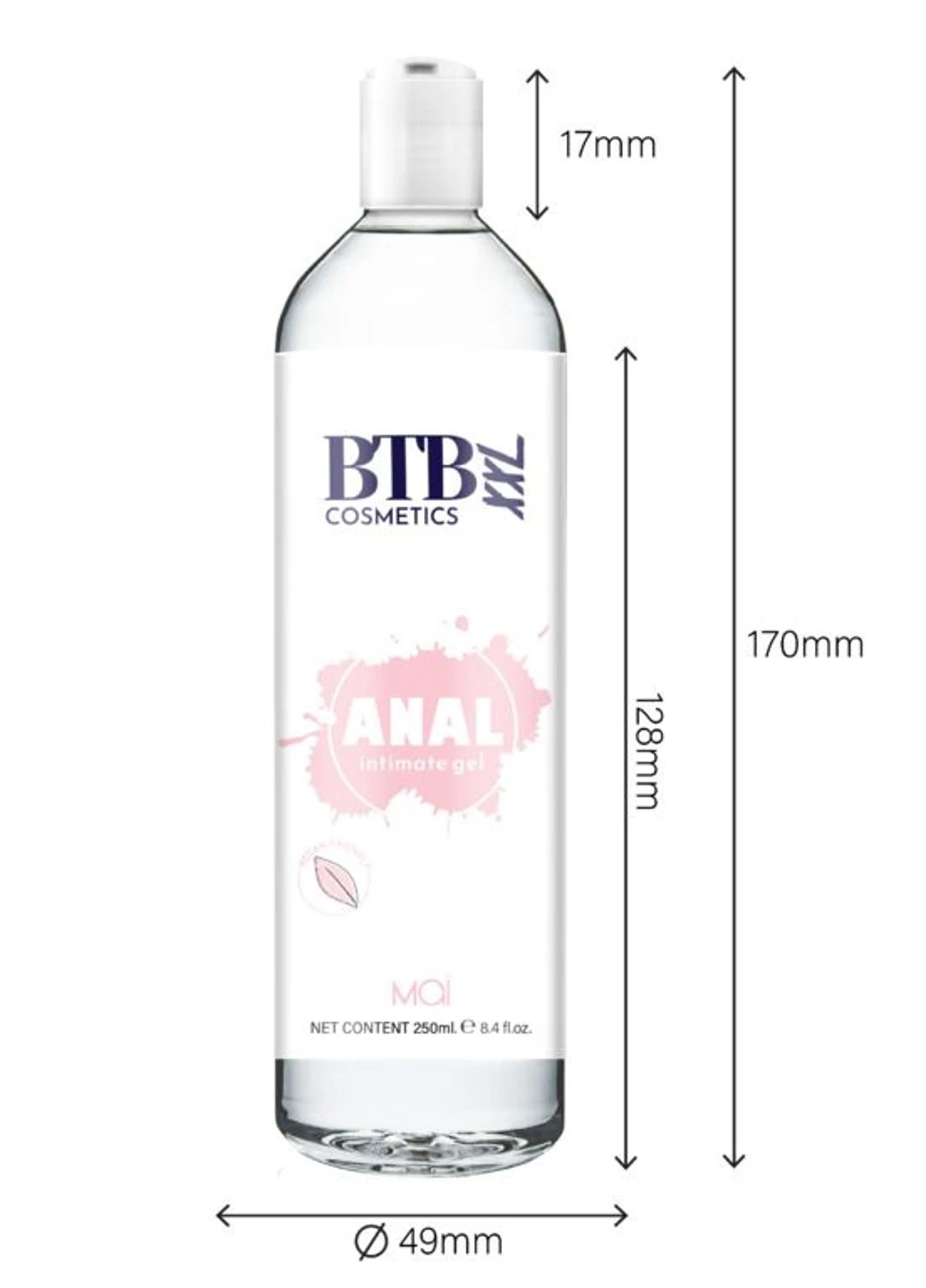 Анальна змазка на водній основі BTB Anal Relax (250 мл) MAI (254785193)