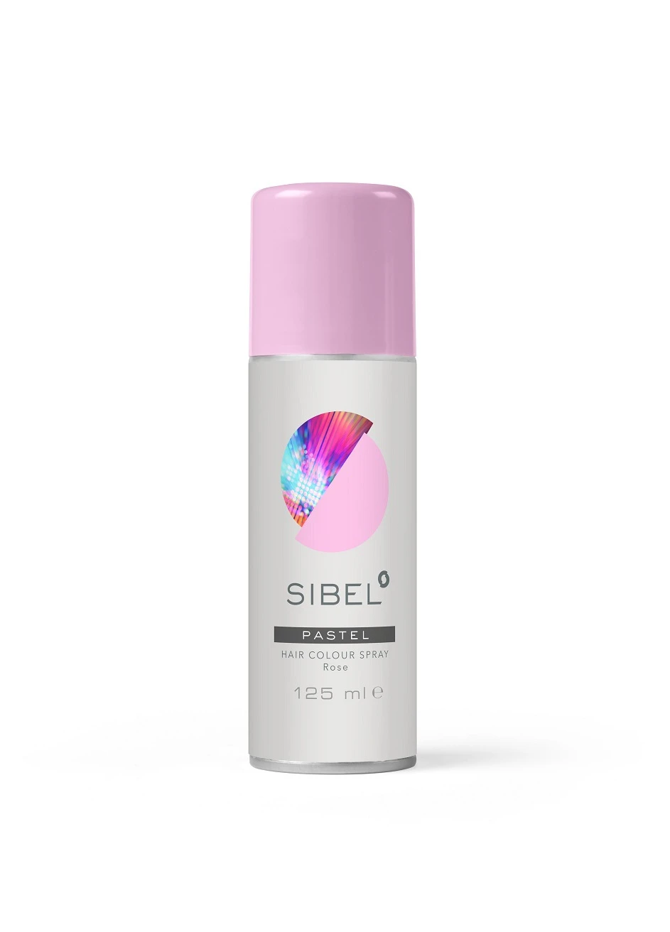 Спрей-краска для волосся пастельна троянда 125 мл Hair Colour Spray Sibel PASTEL (254702258)