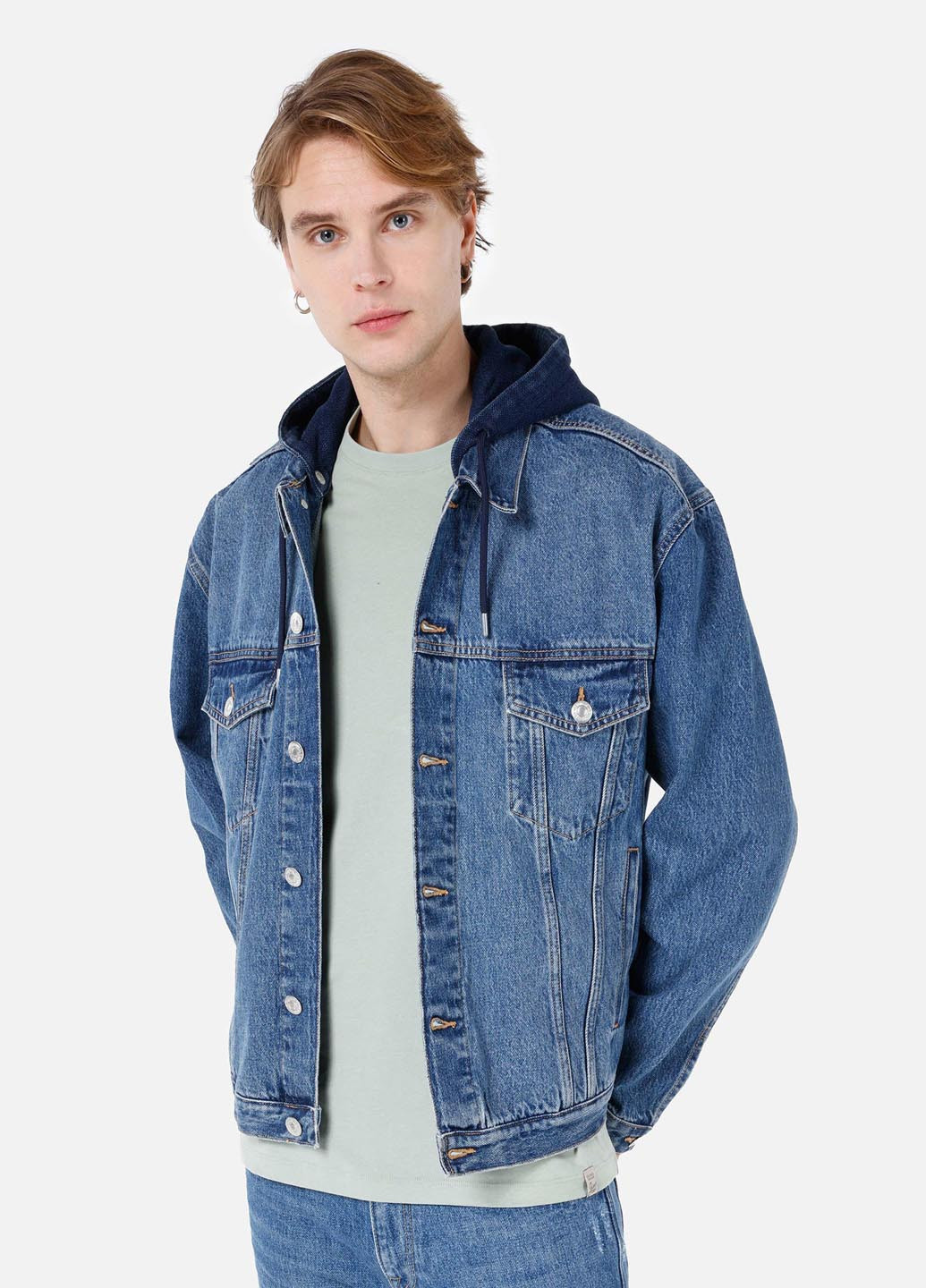 Синя демісезонна куртка куртка-піджак Colin's