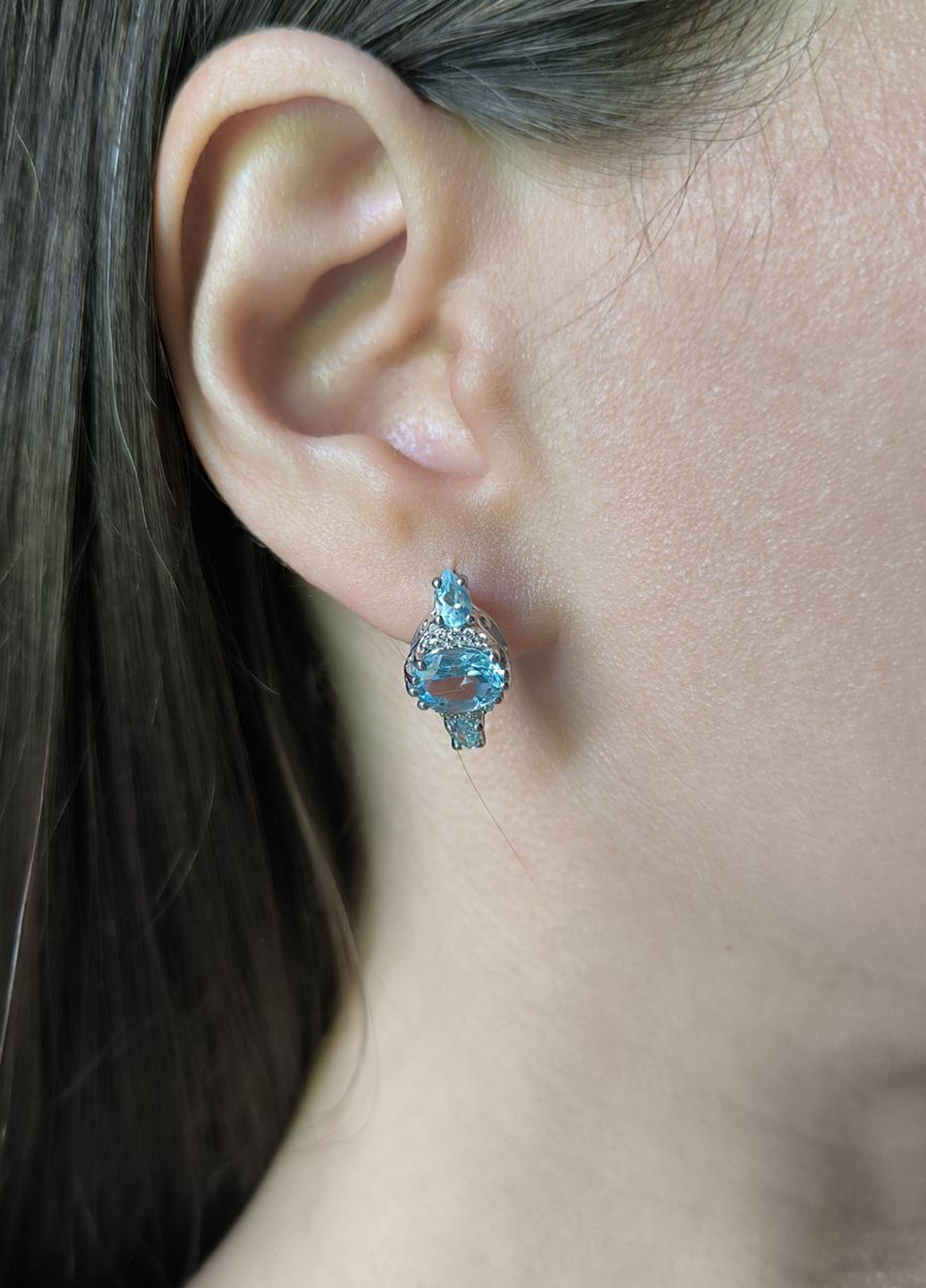 Сережки Silver Flame (354214494)