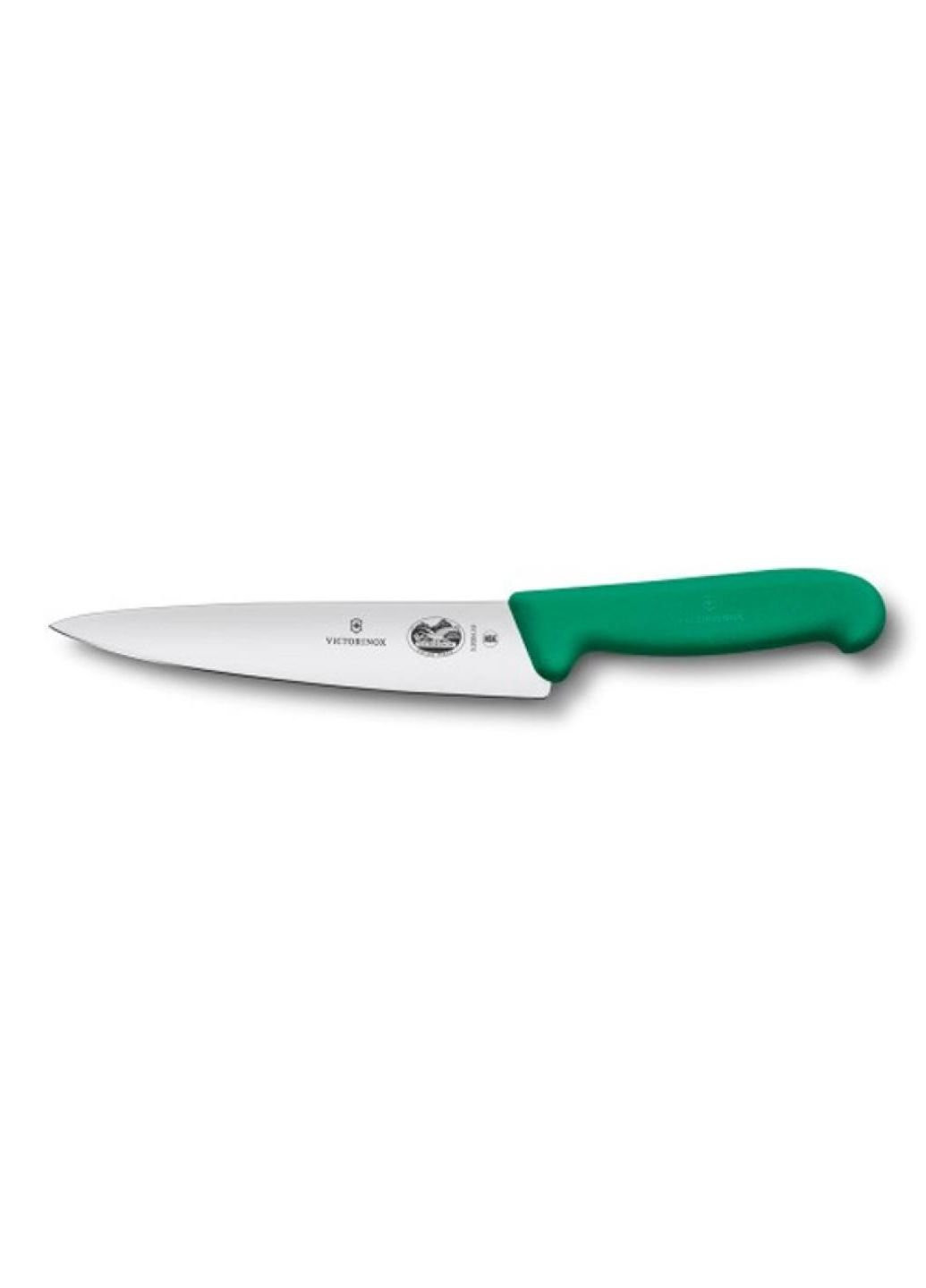 Кухонный нож Fibrox разделочный 19 см, зеленый (5.2004.19) Victorinox (254072094)