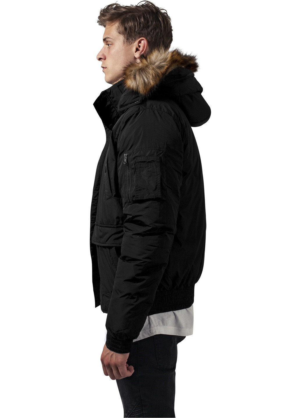 Чорна зимня куртка Urban Classics