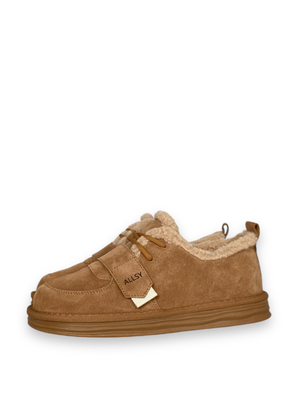 ALLSY Туфли охра з натуральная замша, китай — зима (305576199)