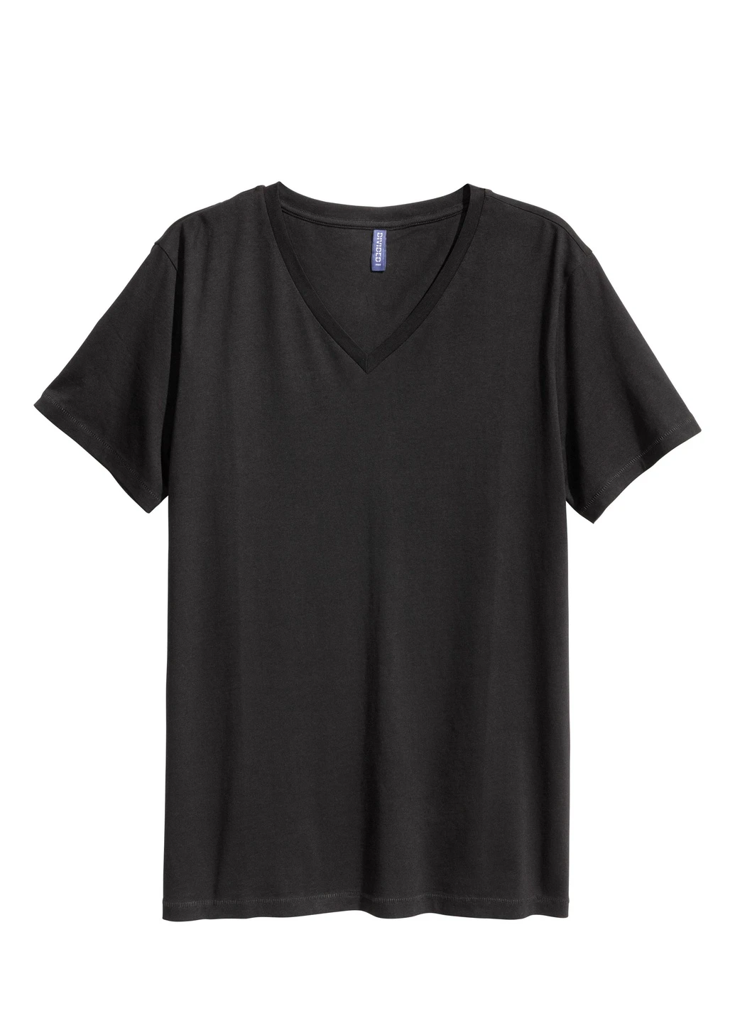 Черная футболка H&M