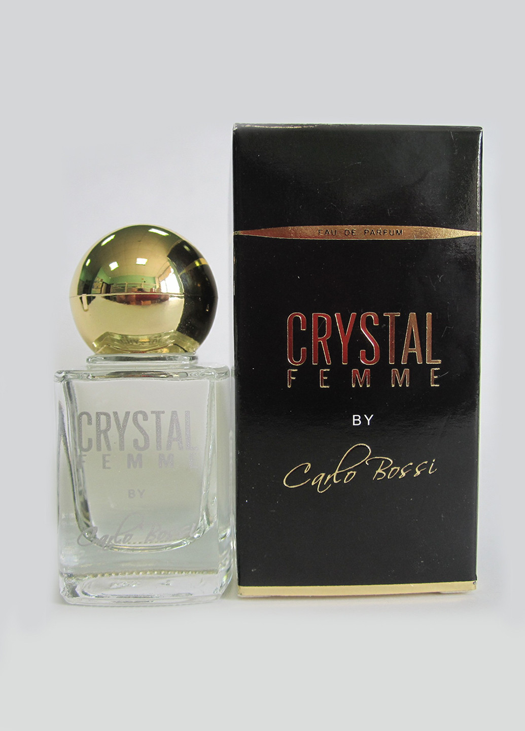 Парфюмированная вода мини Crystal Femme, 10 мл Carlo Bossi (18208257)