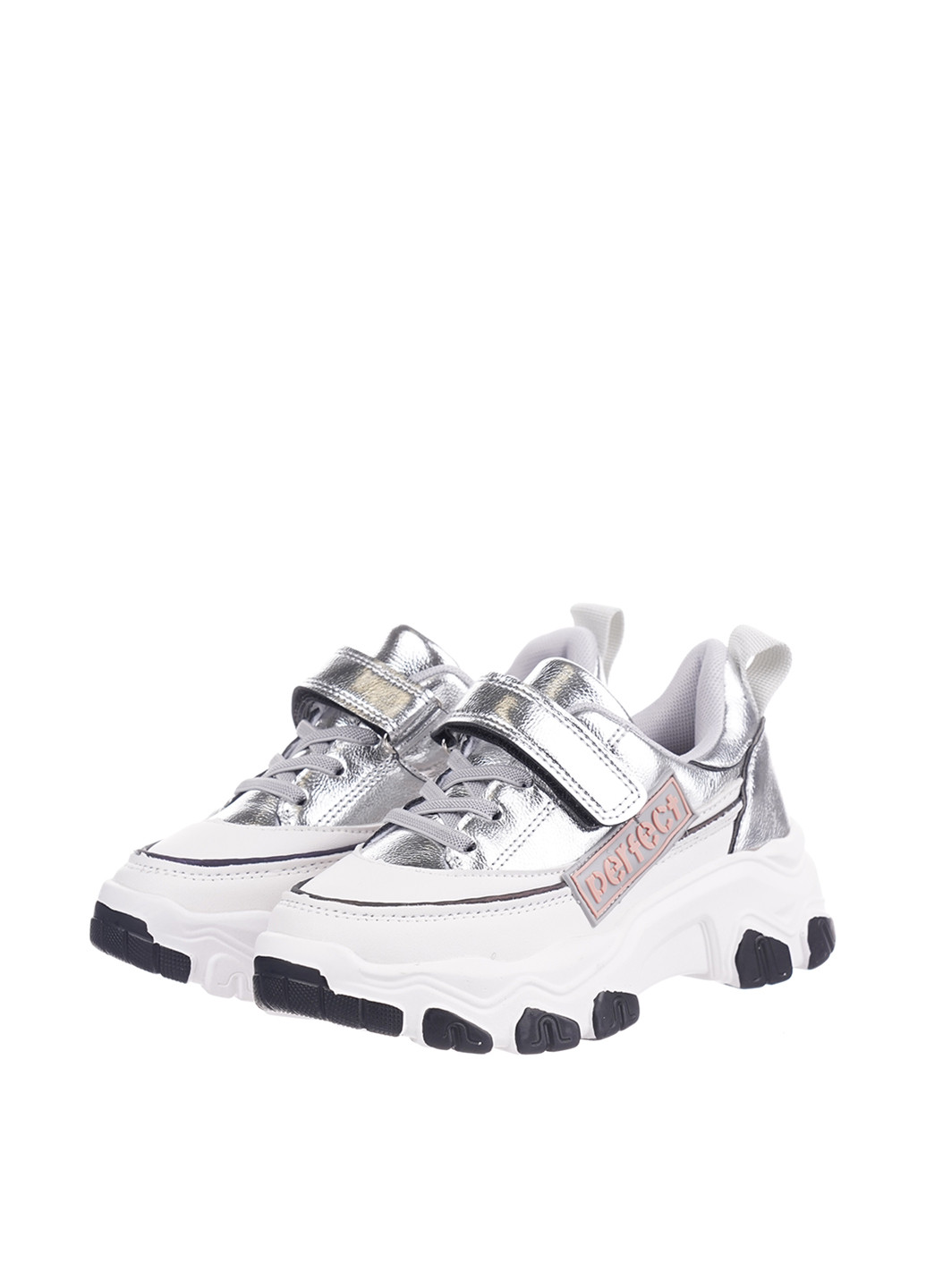 Срібні осінні кросівки Clibee