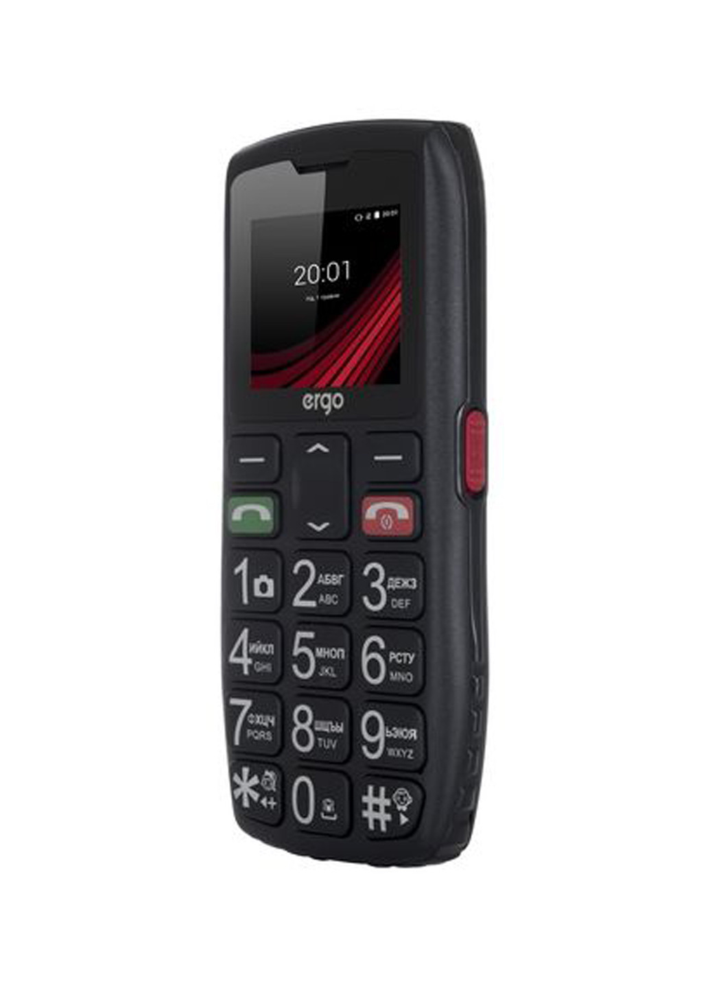Мобільний телефон Ergo f184 respect black (132999701)