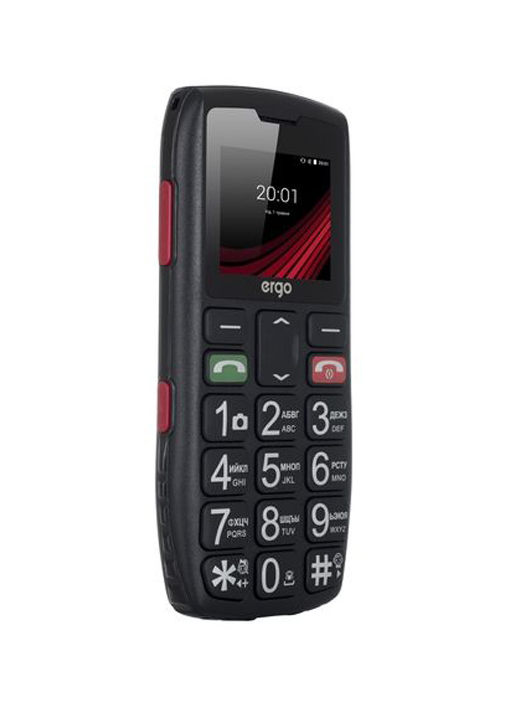 Мобільний телефон Ergo f184 respect black (132999701)