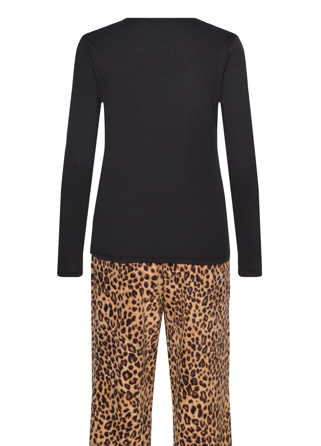 Чорна всесезон піжама (лонгслів, штани) лонгслів + брюки Ralph Lauren