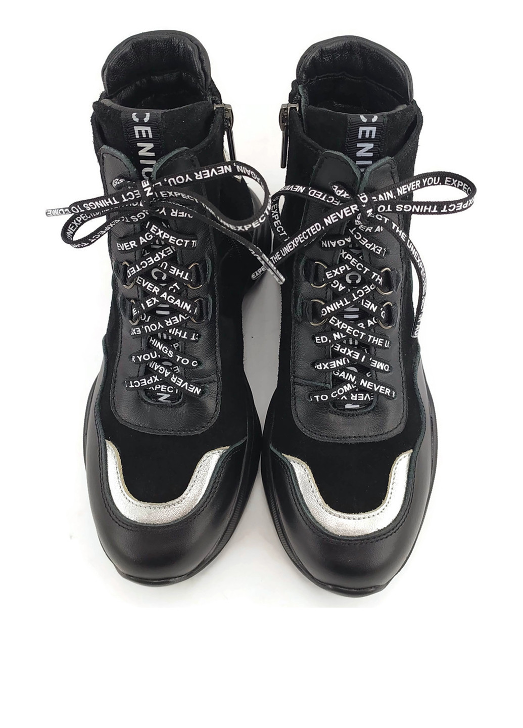 Черные кэжуал осенние ботинки Tobi