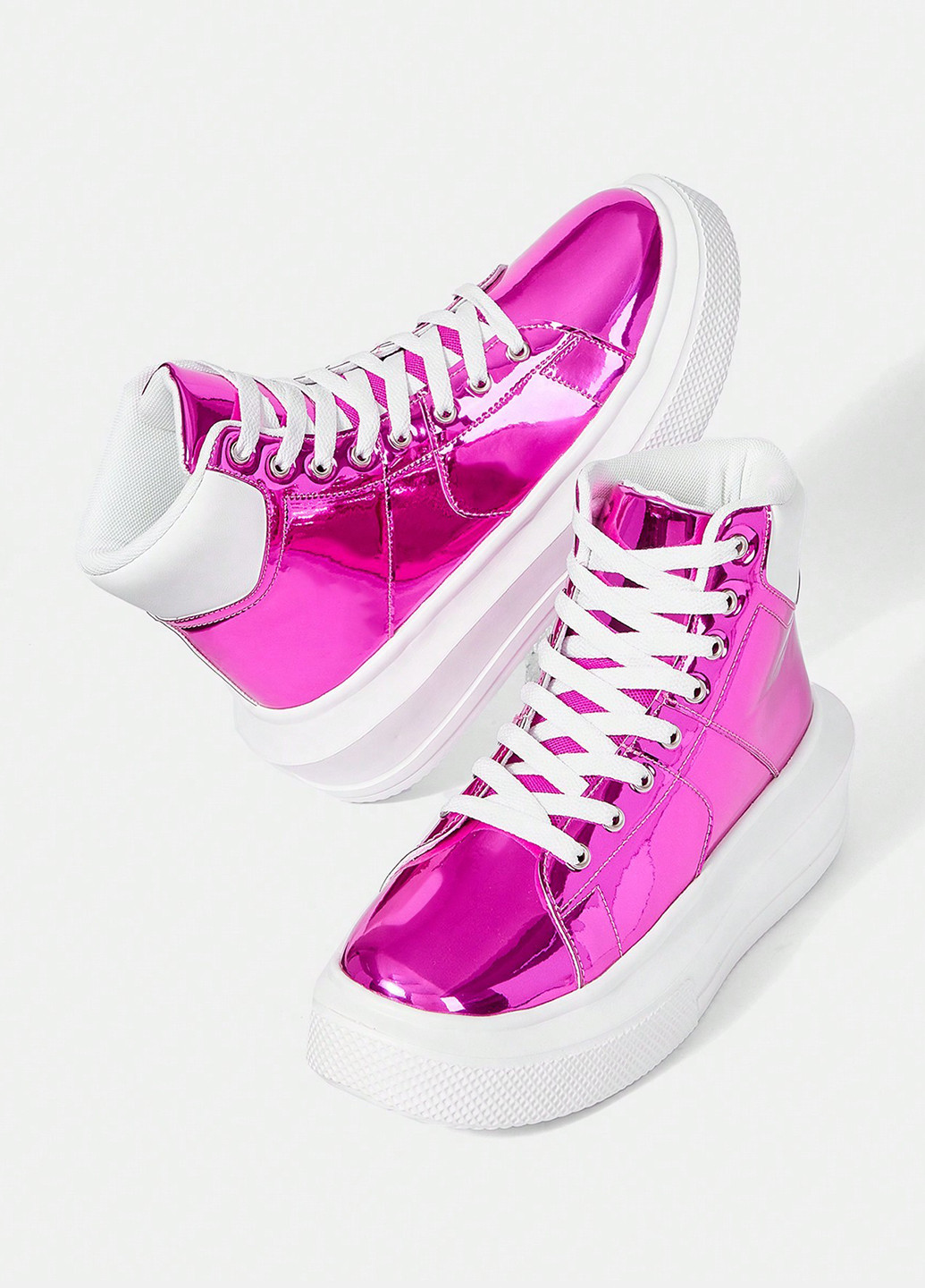 Розово-лиловые кеды SHEIN