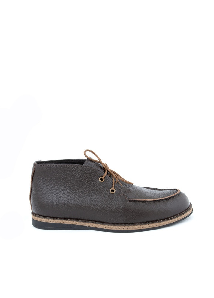 Коричневые осенние ботинки мужские демисезонные mason коричневые Oldcom