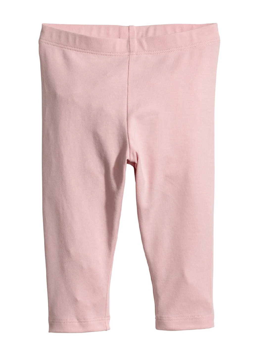 Светло-розовые демисезонные леггинсы H&M