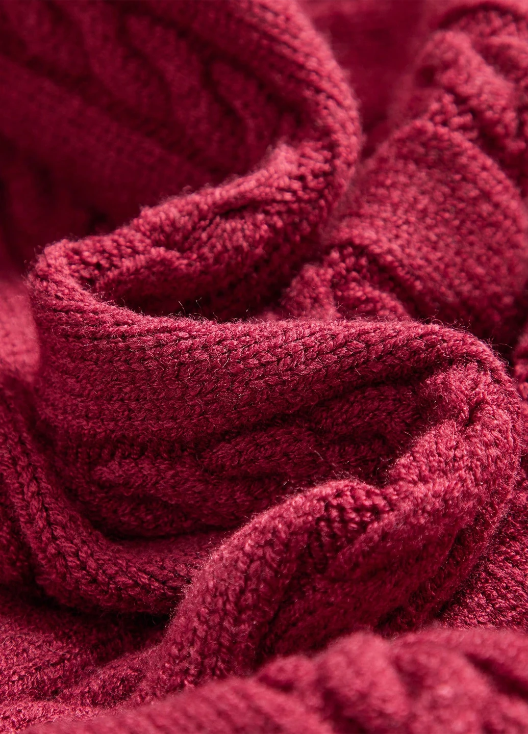 Бордовый демисезонный кардиган SHEIN