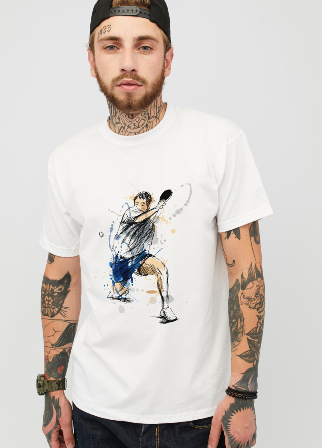 Белая футболка YAPPI