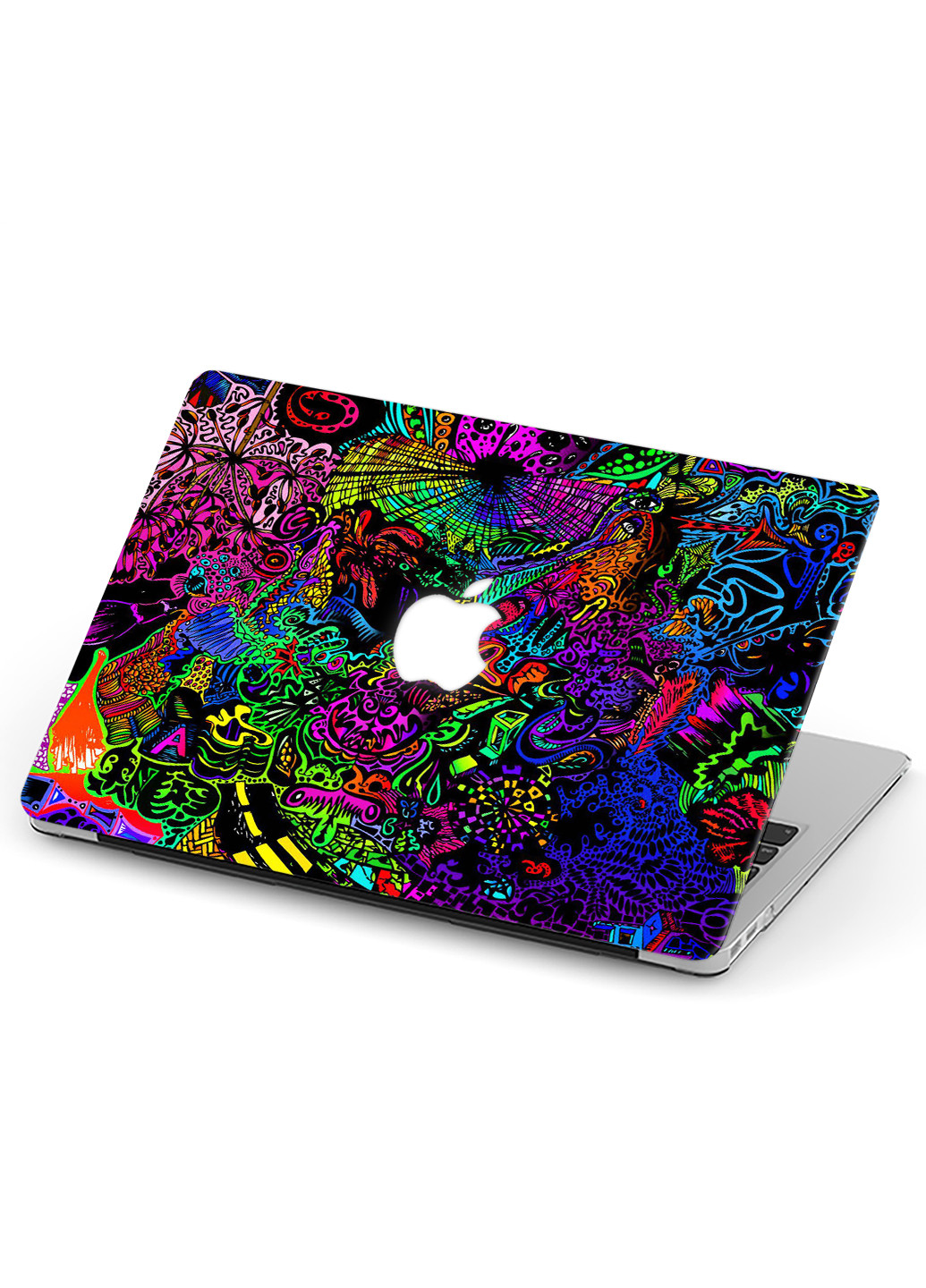 Чохол пластиковий для Apple MacBook Air 13 A1466 / A1369 Абстракція Психоделік (Abstraction Psychedelic) (6351-2709) MobiPrint (219125847)