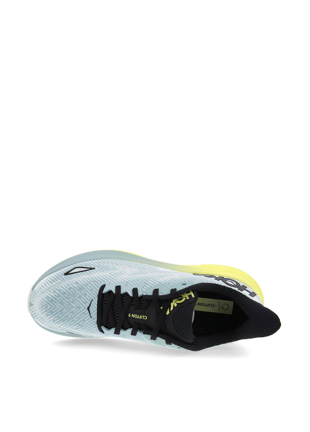 Голубые демисезонные кроссовки HOKA CLİFTON 9