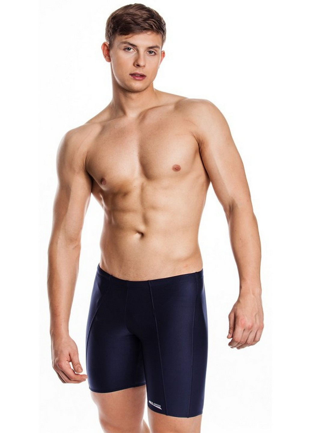 Мужские темно-синие спортивные плавки-боксеры мужские xl Aqua Speed