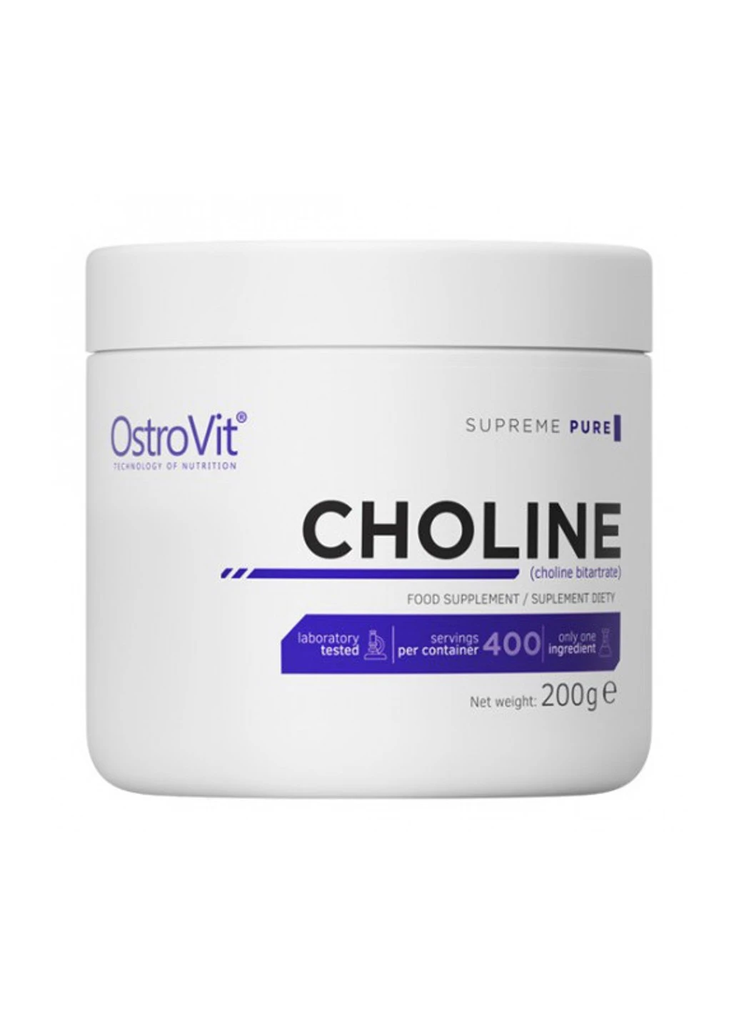 Холин Choline 200 грамм Ostrovit (255407934)