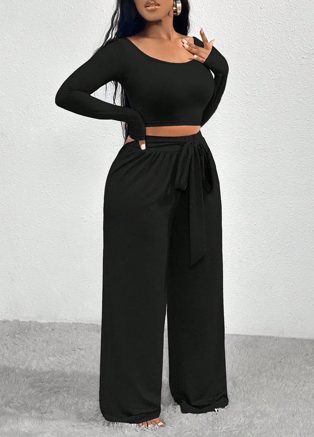 Костюм (топ, брюки) SHEIN (332811390)