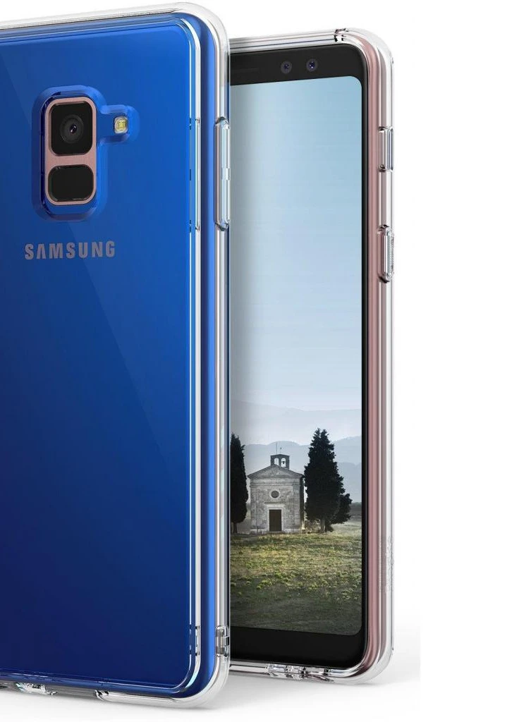 Чохол для мобільного телефону (смартфону) для SAMSUNG Galaxy A8 2018 Clear TPU (Transperent) Laudtec (LC-A73018B) BeCover (201493041)