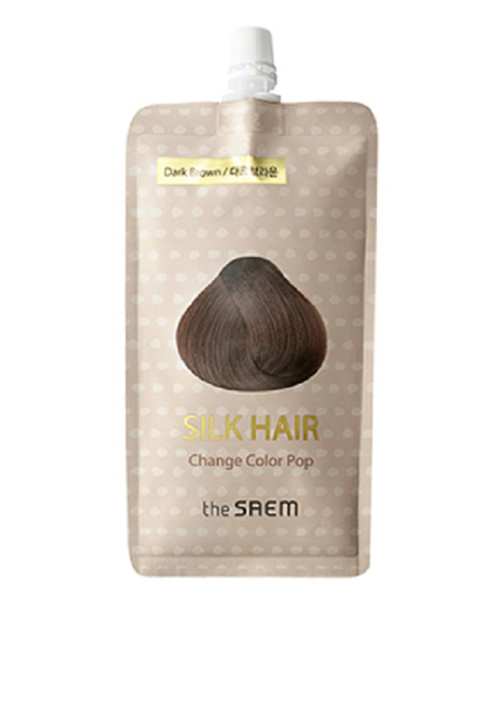 Фарба для волосся швидкодіюча Dark Brown, 25 мл The Saem (112541121)