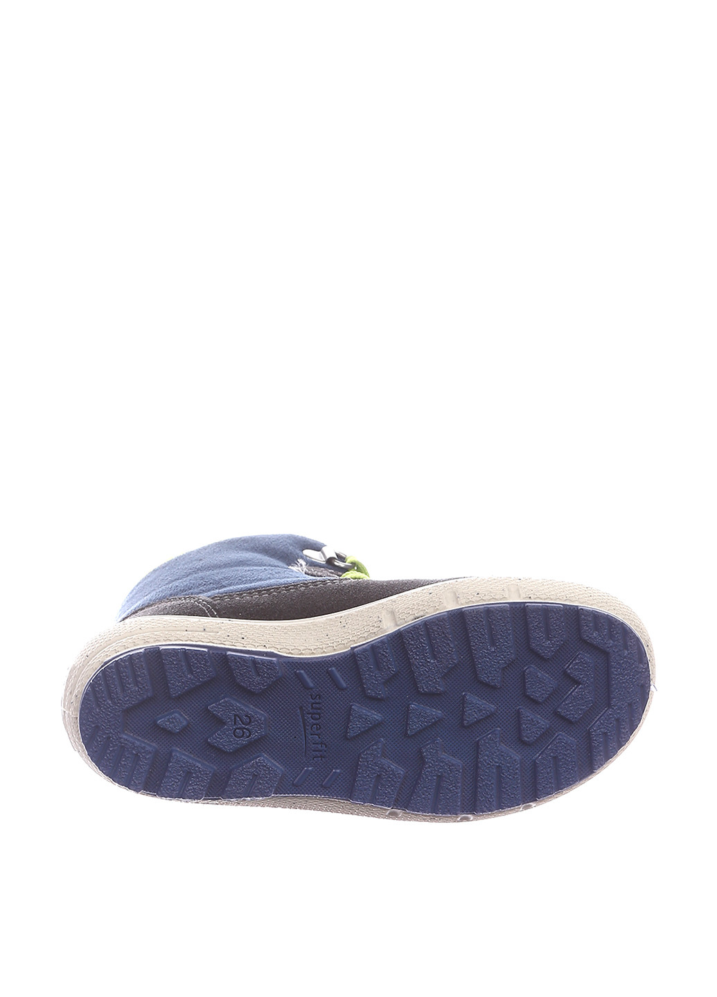 Серо-синие кэжуал осенние ботинки Superfit