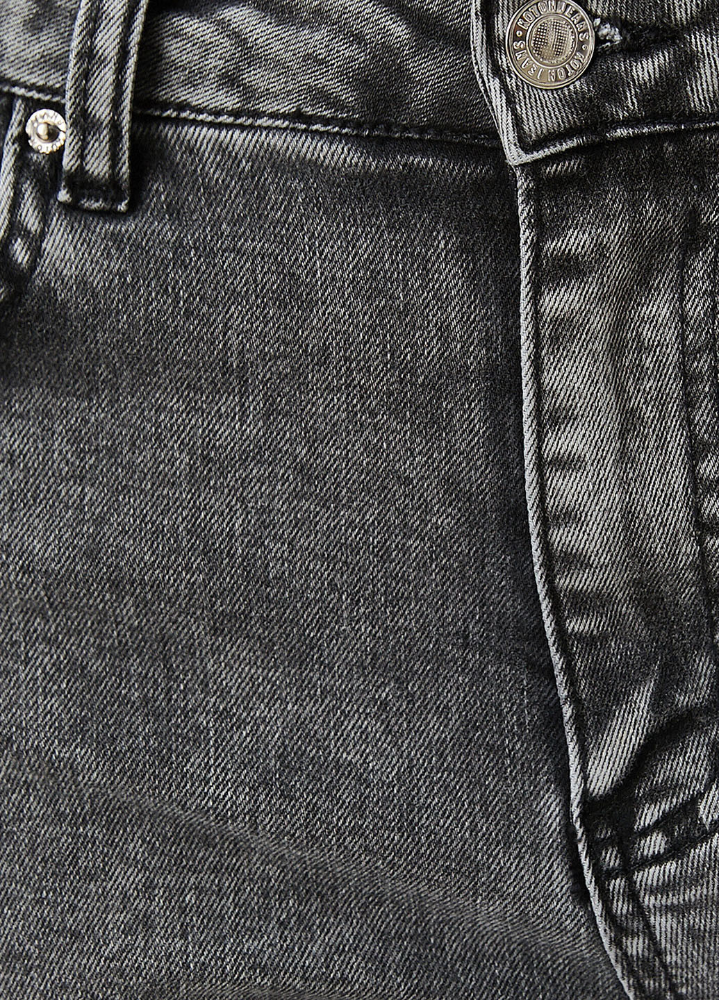 Графитовые демисезонные кюлоты джинсы KOTON