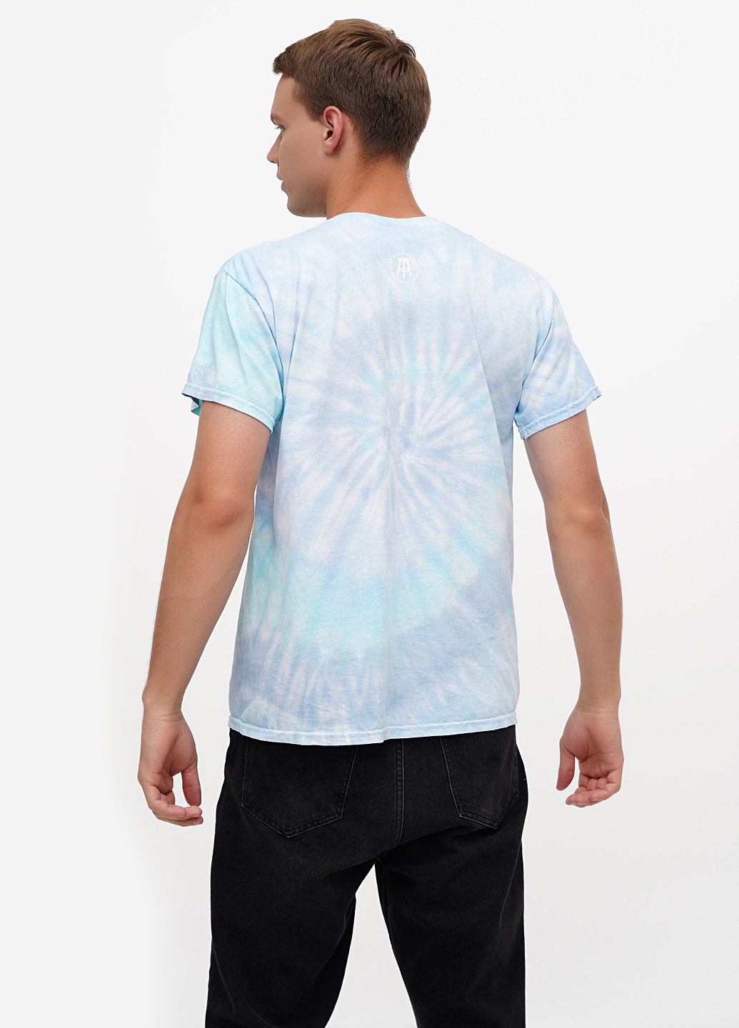 Голубая футболка Colortone