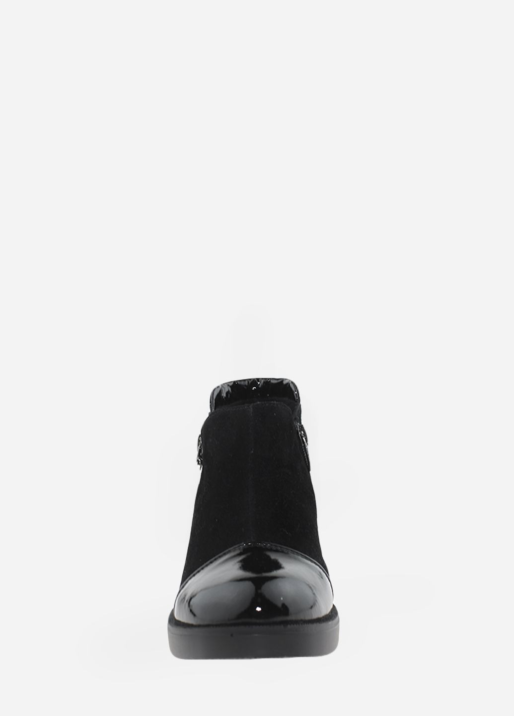 Осенние ботинки ro18210-5-11 черный Olevit из натуральной замши