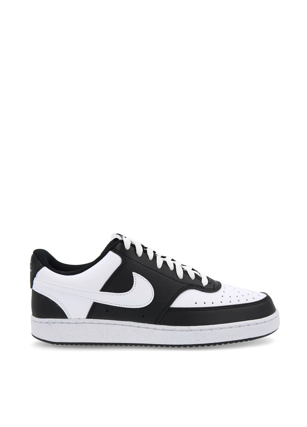Черно-белые демисезонные кроссовки Nike COURT VİSİON LOW