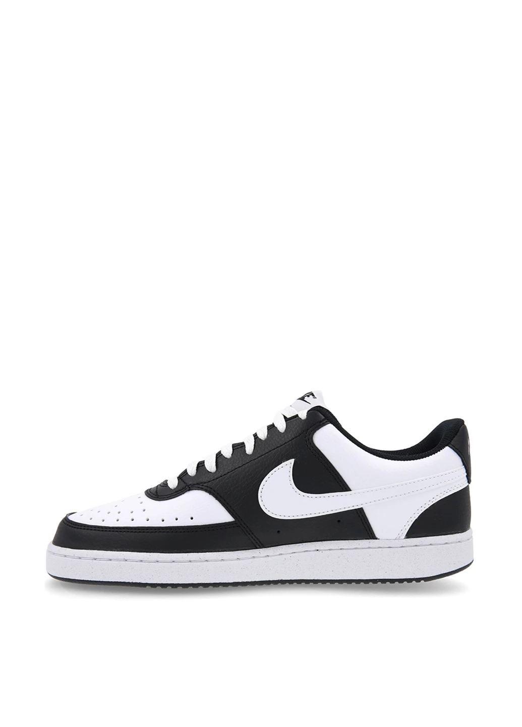 Черно-белые демисезонные кроссовки Nike COURT VİSİON LOW