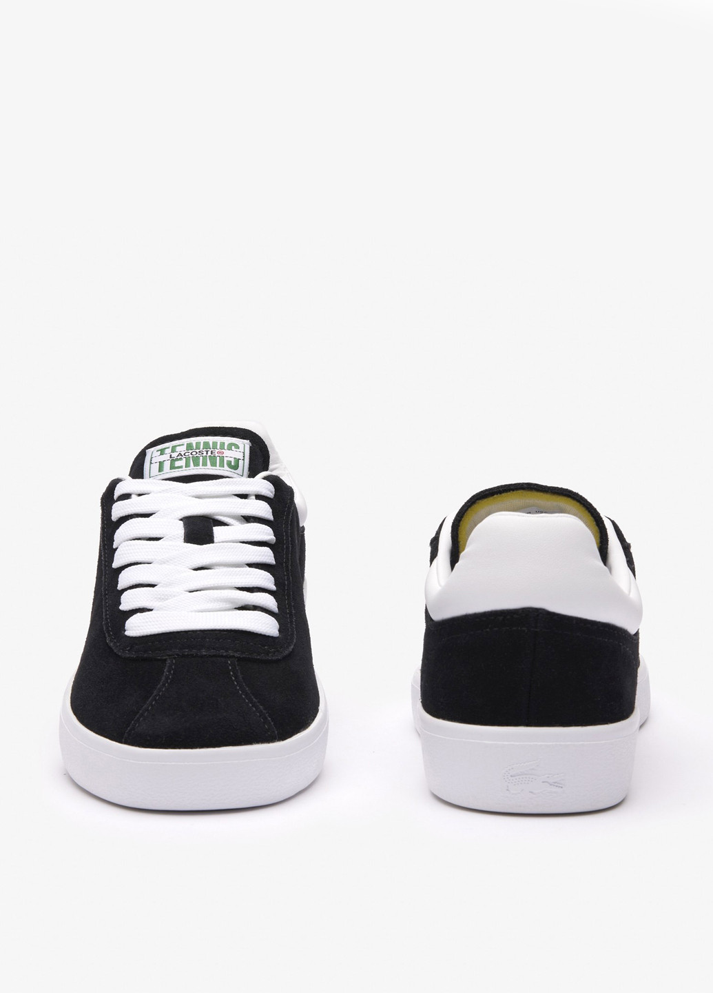Черные кеды Lacoste BASESHOT