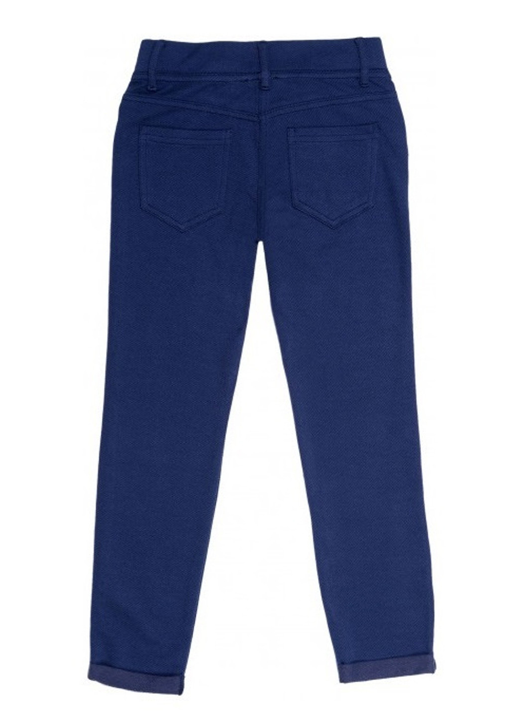 Темно-синие кэжуал демисезонные зауженные брюки United Colors of Benetton