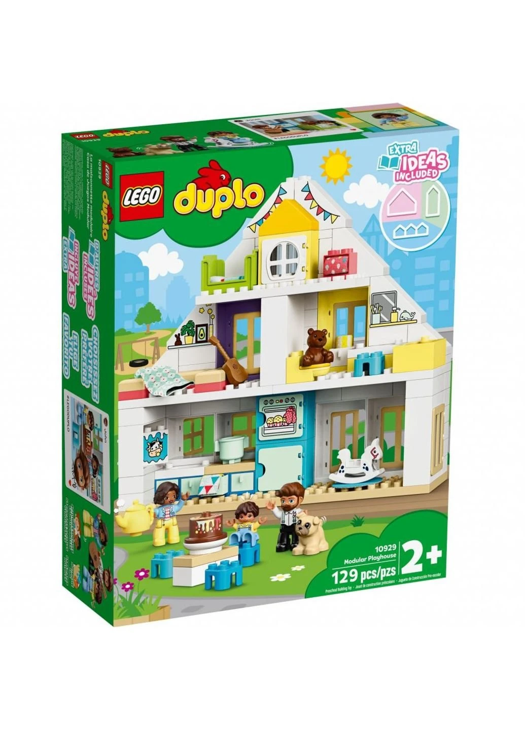 Конструктор DUPLO Town Модульный игрушечный дом 129 деталей (10929) Lego DUPLO Town Модульный игрушечный дом 129 деталей (198484097)