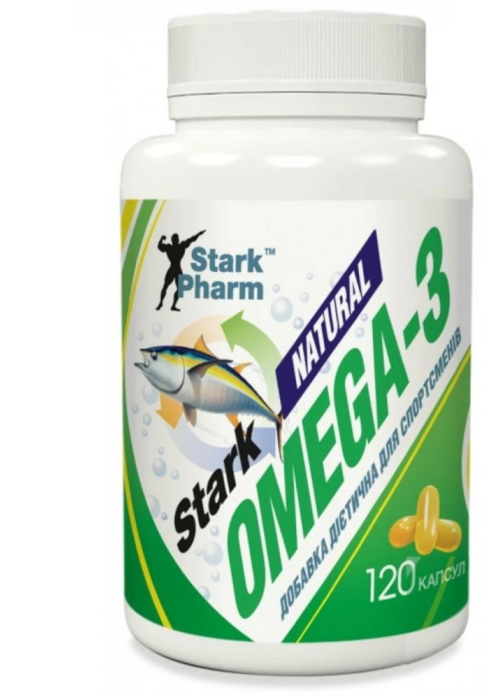 Жирні кислоти Stark Natural Omega-3 120caps Stark Pharm (232327051)