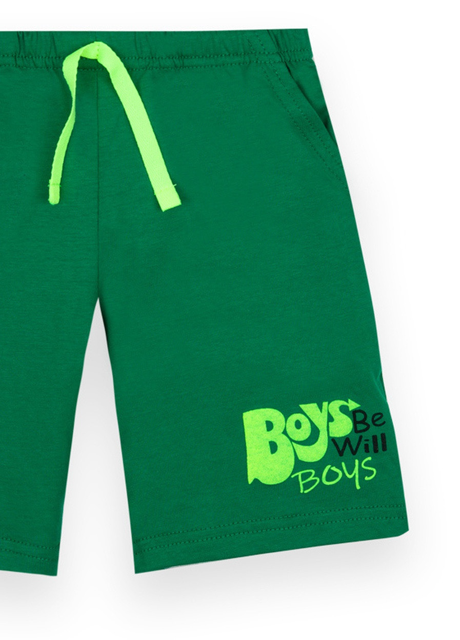 Детские шорты для мальчика*Супер кул* Габби рисунки зелёные кэжуалы