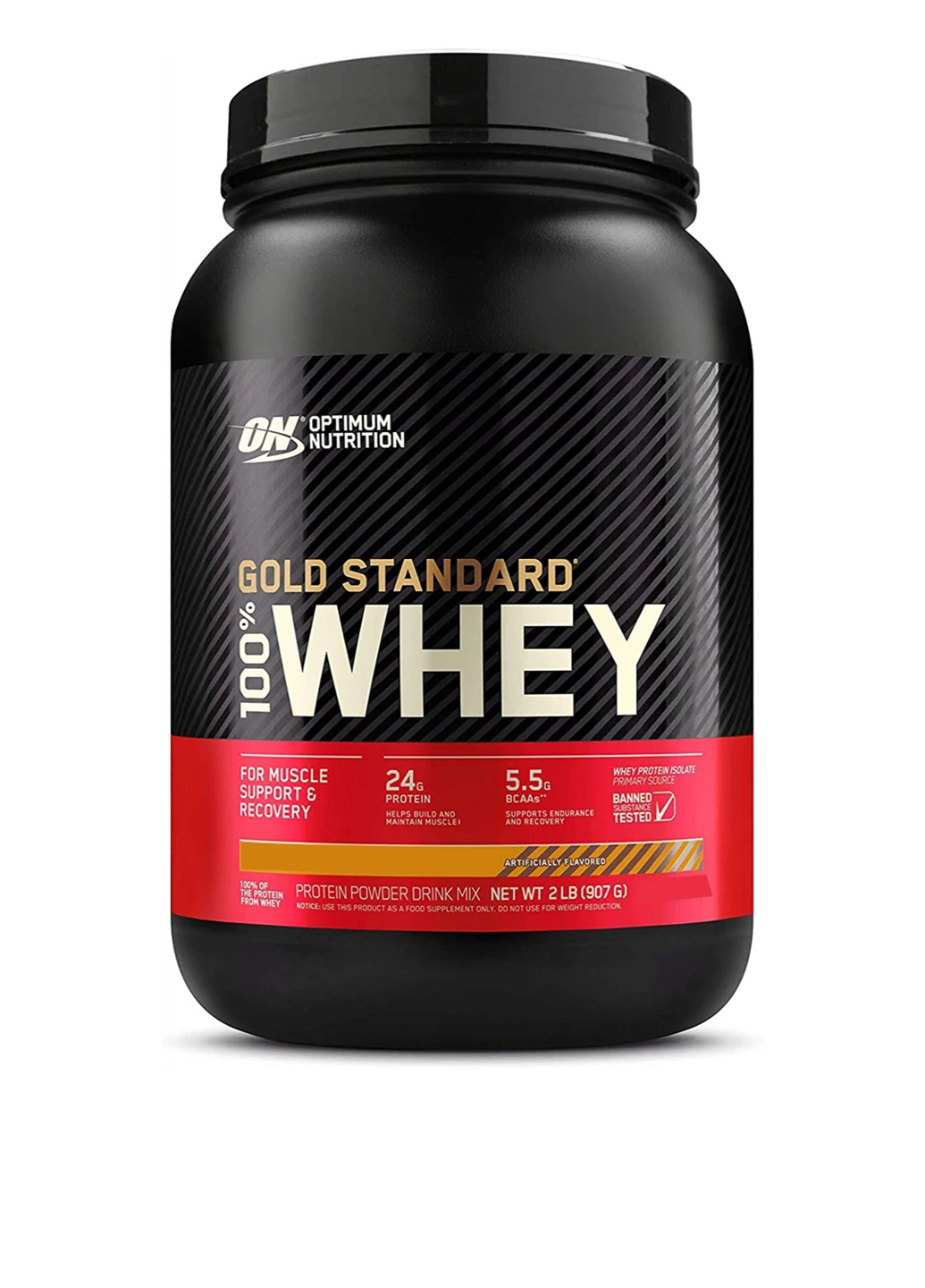 Сироватковий протеїн 100% Whey Gold Standard Полуниця-Банан, 907 г Optimum Nutrition (224171587)