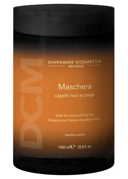 Маска для хвилястого та кучерявого волосся з екстрактом бамбука Mask For Curly And Frizzy Hair DCM (250111645)