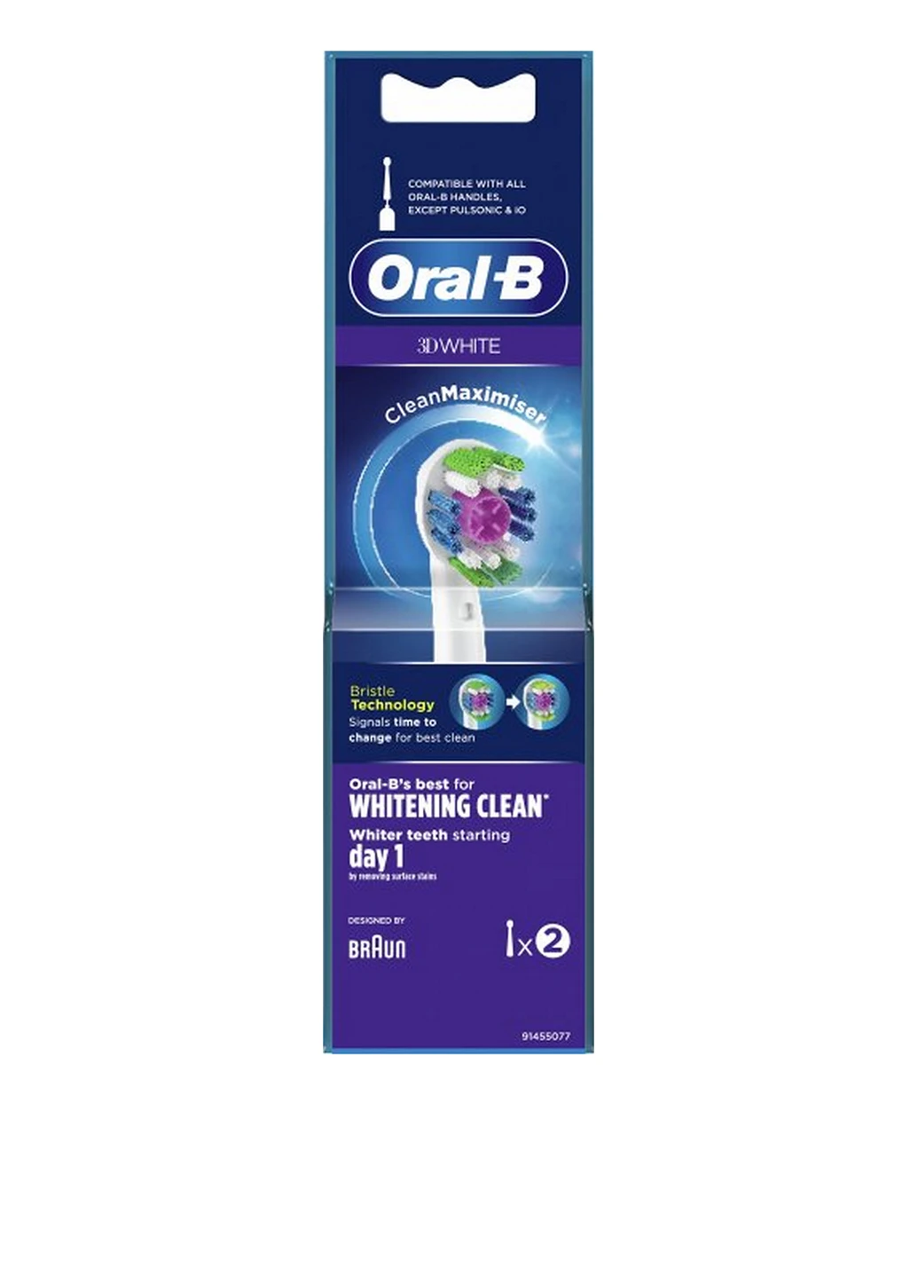 Насадка для зубной щетки (2 шт.) Oral-B (259982503)