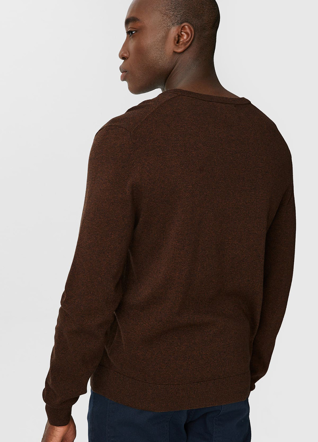 Темно-коричневый демисезонный пуловер пуловер C&A