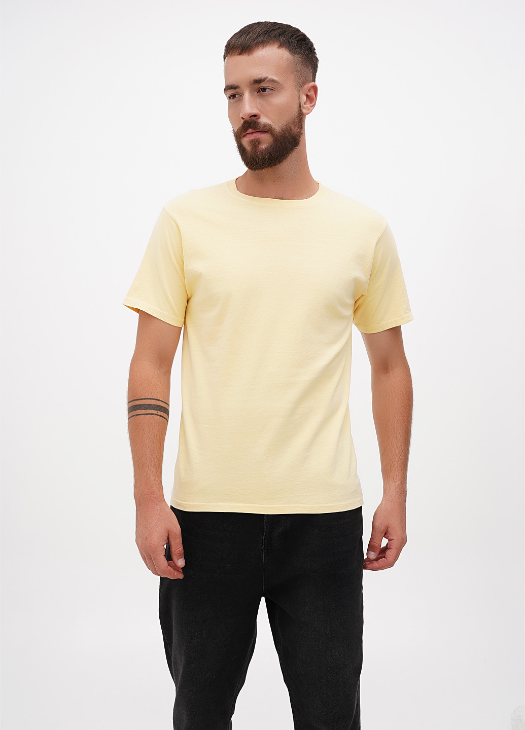 Світло-жовта футболка Blue 84