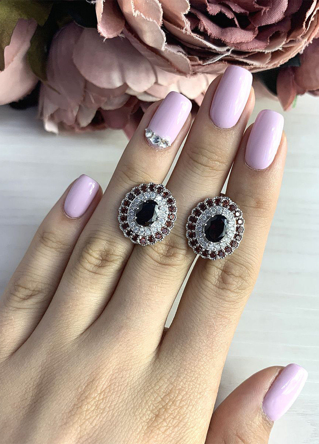 Сережки Silver Flame (164342218)