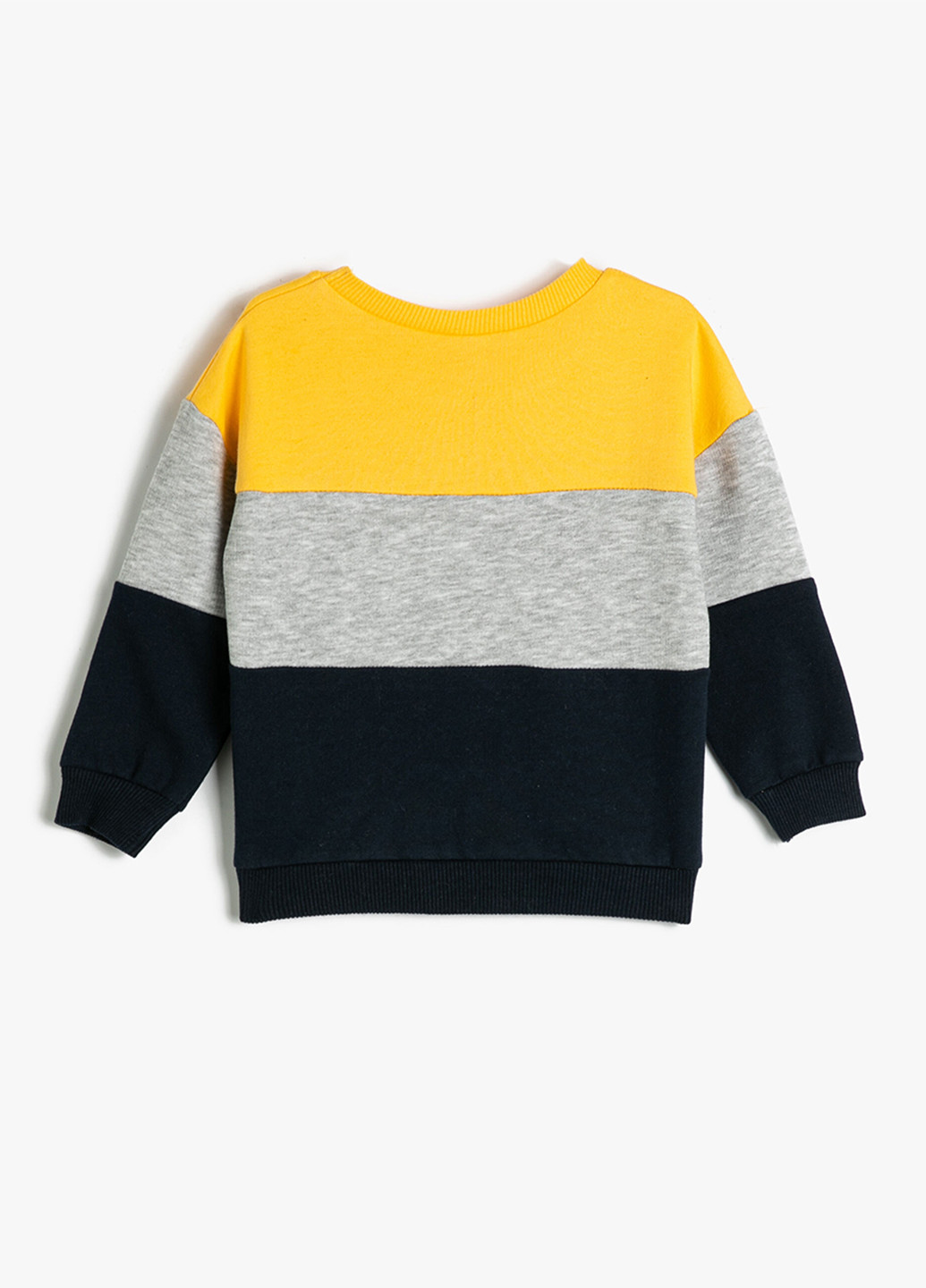 KOTON світшот напис комбінований кежуал бавовна, трикотаж