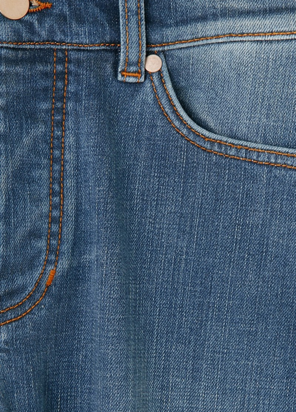 Голубые демисезонные скинни джинсы Cos