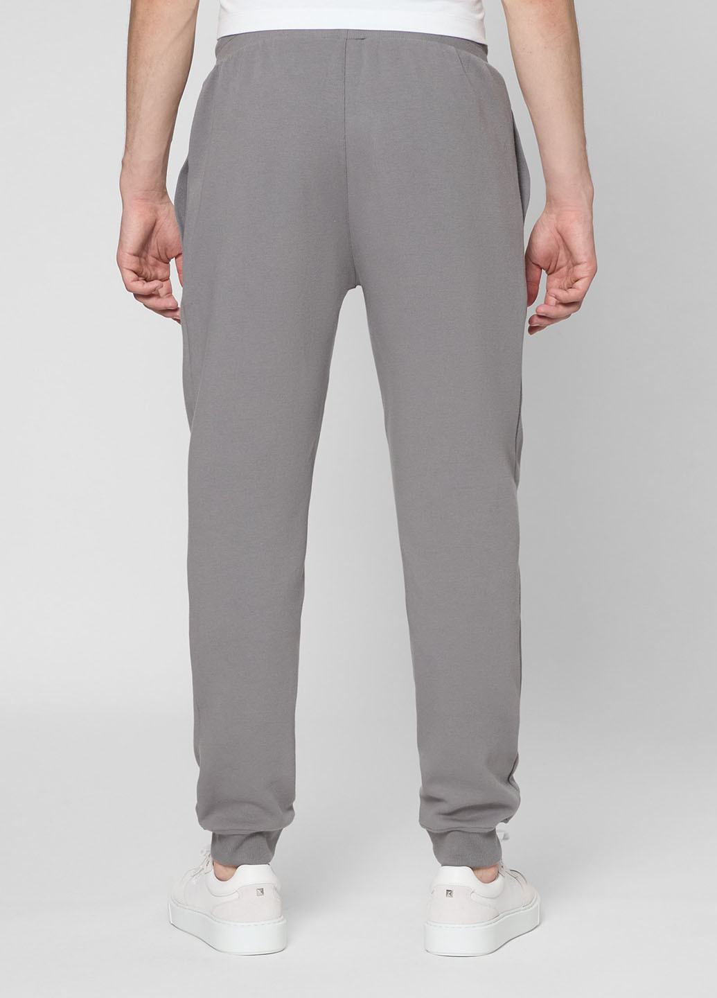 Серые спортивные демисезонные джоггеры брюки PRPY