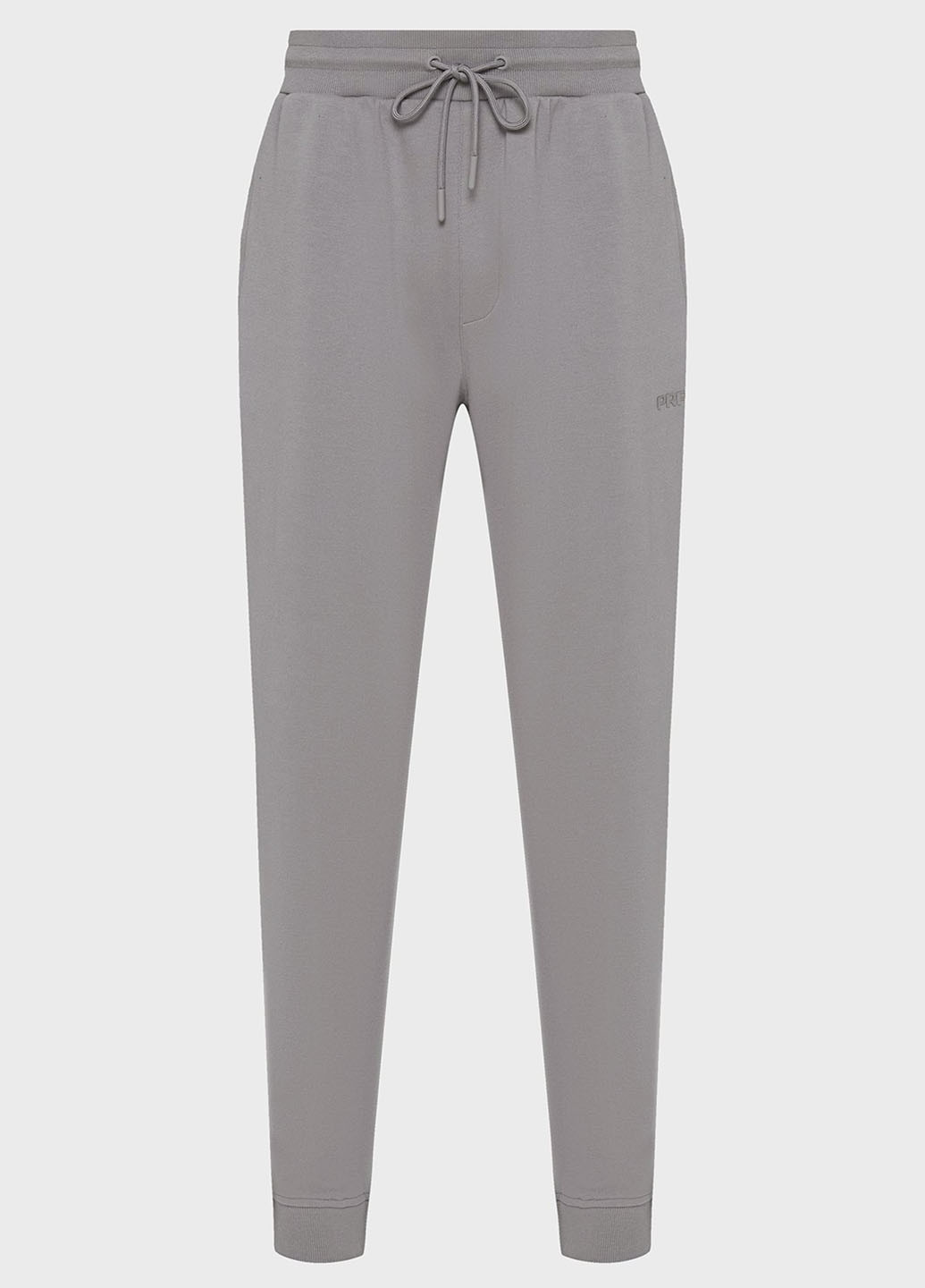 Серые спортивные демисезонные джоггеры брюки PRPY
